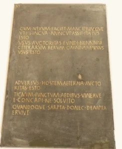 Lei das Doze Tábuas