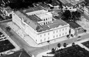 palacio da justica em 1964 -arquivoe em preto e branco